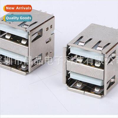USB ATYPE 4P 180° Double Layer