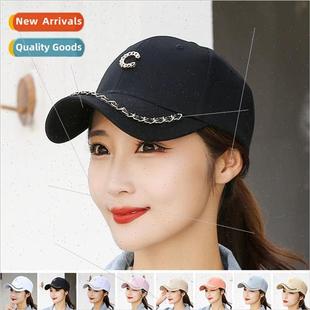 cap webb spring chain letters tongue duck fall Korean new