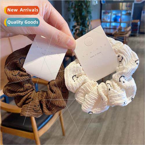 Large intestine hair circle fall winter hair tie simple leat