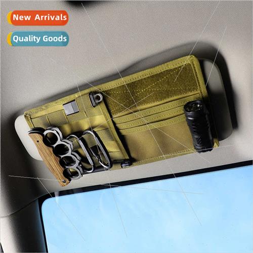 Car visor multifunctional document organizer clip car sunsha