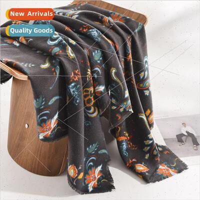 Scarf female winter senior sense 2023 new personaly wind tid