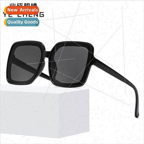 New set shooting sunglasses fashion posing large frame sungl