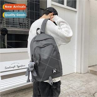 shoulder solid fashion color simple set female Korean bag