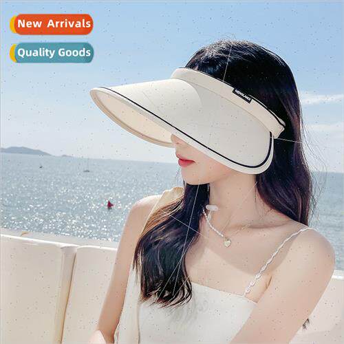 Japan uv hollow top hat female summer face shield cap anti-u