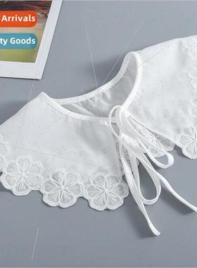 Shawl false collar Chinese wind cotton retro sunscreen anti-