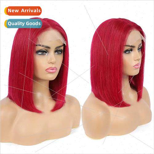 Europe wigs New middle parted short o head Multiple colors s
