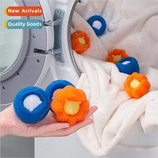 Washing machine cleaning sponge ball magic stain removal ant