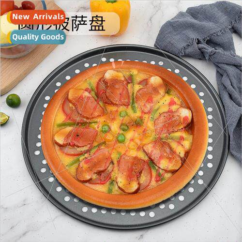 Baking Tools Round Carbon Steel FDA Coated 14.5 inch Carbon