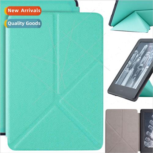 适用kindle paperwhite4 generation case KPW4 leather case tra