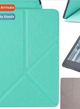 适用kindle paperwhite4 generation case KPW4 leather case tra