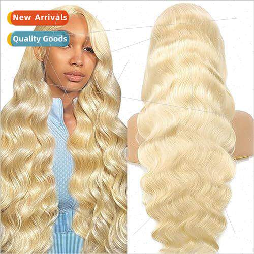 Europe Women Front Lace Wigs 613# Long Curly Hair Big Wave H
