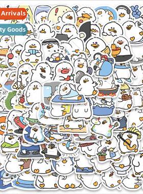 100 cartoon Fafu duck stickers decorative sucase water cup c