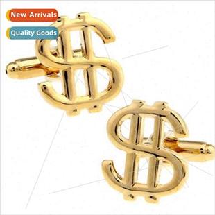 Series Cufflinks Gold Mixed Dollar Metal