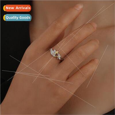 Cute Angel Ring Female Flower Fairy Finger Ring Ring Creativ