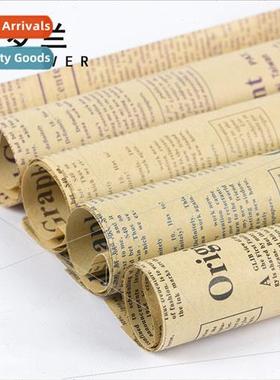 English Newspaper Wrapping Paper Flower Packing Materials Fl