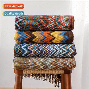 Bohemian blanket cover blanket spring fall air condioning na