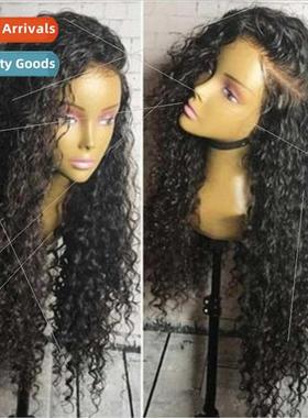 African Small Curly Wigs Europe Wigs Women Long Curly Hair N