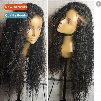 African Small Curly Wigs Europe Wigs Women Long Curly Hair N