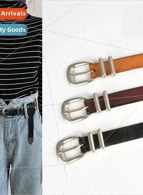 Summer new retro ladies belt female decorative simple hundre