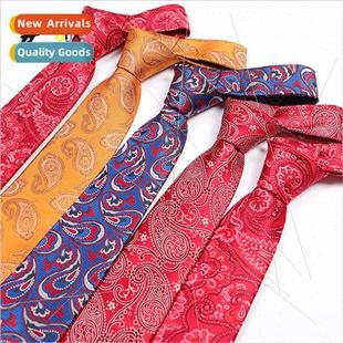 Groom Polyester Red Woven Wedding Color Tie