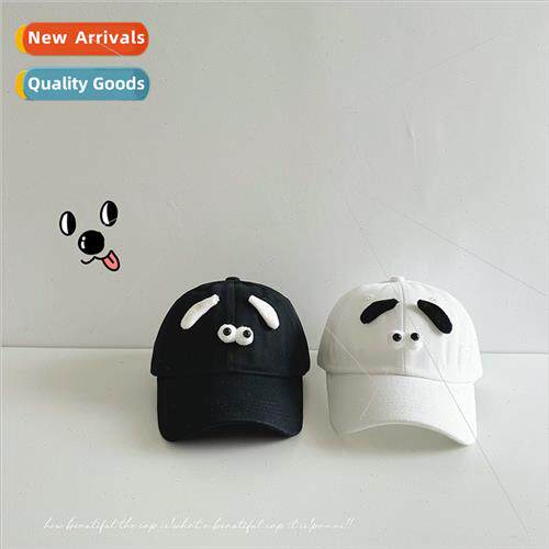 Autumn winter baby cute cartoon puppy hat kids baseball cap
