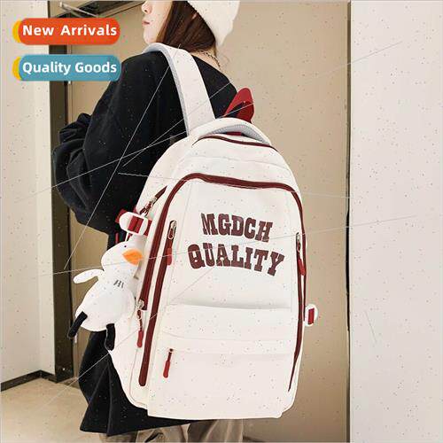 Schoolbag girls new large capacy high  primary school studen