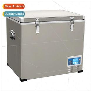 freezer car refrigerator capacy dual 75L temperature large