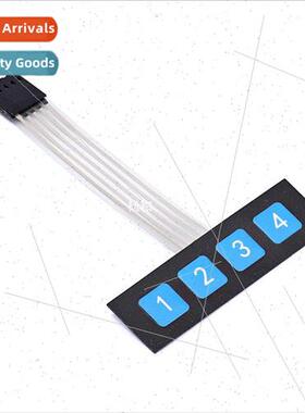 1-row 4-key membrane swch matrix keyboard membrane keypad co