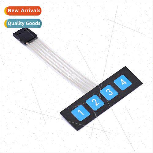 1-row 4-key membrane swch matrix keyboard membrane keypad co