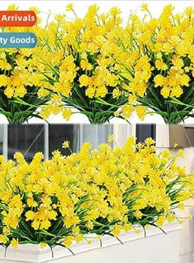 Artificial Flowers Fake Plants Shrubs Bouquets Decoration 7