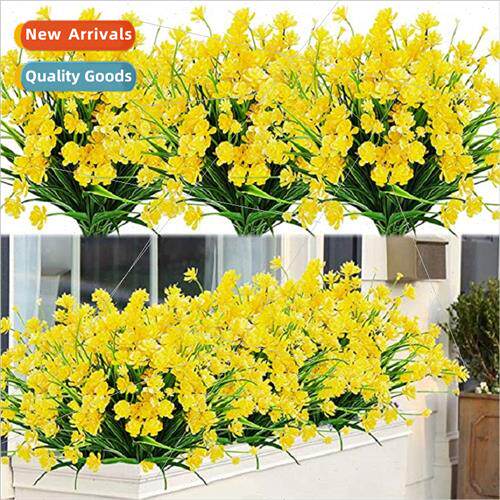 Artificial Flowers Fake Plants Shrubs Bouquets Decoration 7