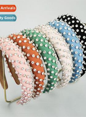Europe new diamond fashion headband color full diamonds seni