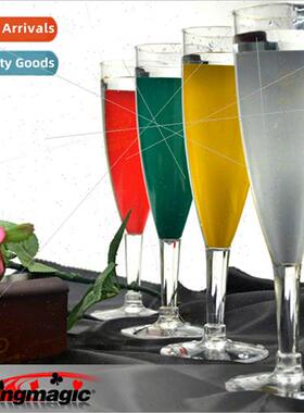 G0580 Color Rings Wine Glass Color Changing   Festival Stage