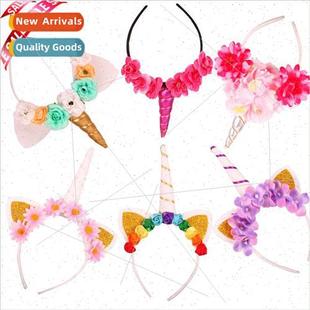 Hair Headbands Bands Party Halloween Unicorn Pony