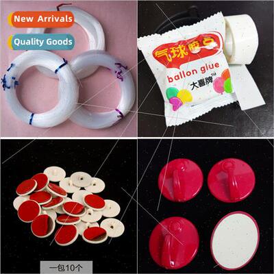 Holiday decorative gadgets set four adhesive hooks point glu