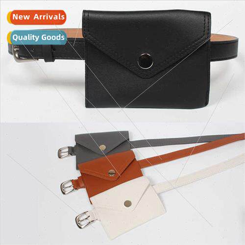 cell phone belt women belt simple versatile dress Korean PU