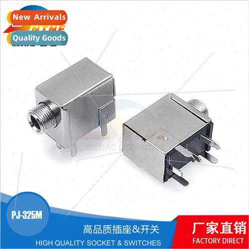 Headphone socket PJ-355M 3.5 stereo plug-in headphone socket