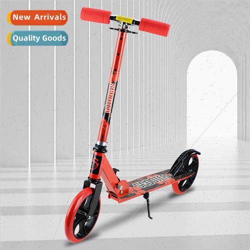 Adult big children two-wheel folding teenage students work a
