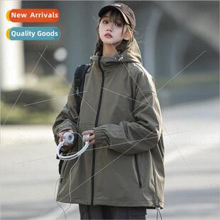 Couple  rushing jacket female spring fall windprotide brjack