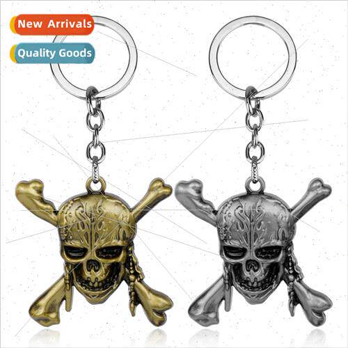 Pirates of the Caribbean 5 Captain Jack skull keychain creat