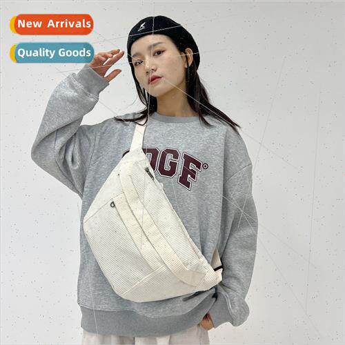 new retro shoulder bag women bag simple canvas college diago