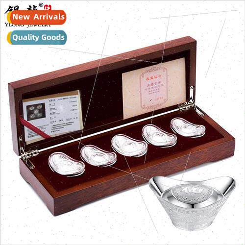 lver jewelry 999 foot silver dollar blessed life happiness w