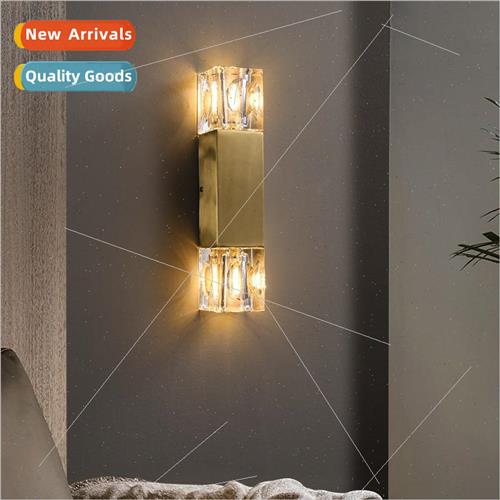 Copper art light luxury personalized aisle wall lamp room be