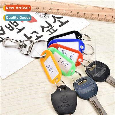 X251 colorful key sorting buckle can be wrten to mark the gu