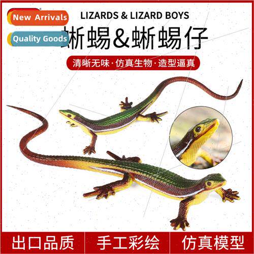 wildlife reptile lizard toys grass lizard four-legged snake