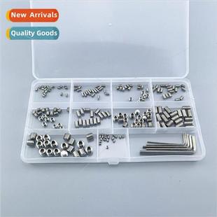 Top Wire Machine 225PCS Hexagon Steel Screws Socke Stainless