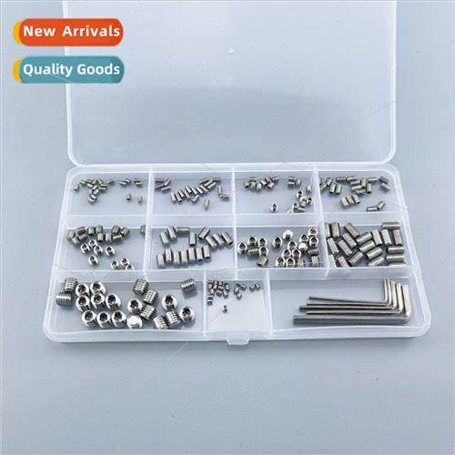 225PCS Stainless Steel Top Wire Machine Screws Hexagon Socke