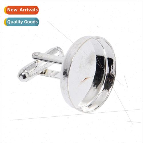 Cufflinks bottom bracket Europe metal DIY shirt jewelry acce