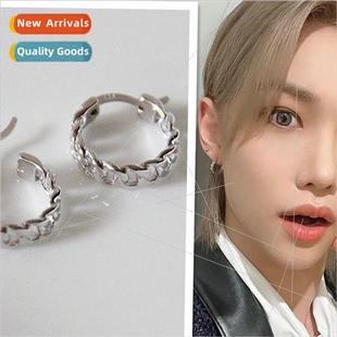 Felix Lee chain Kids min mens group earrings Stray Long适用d
