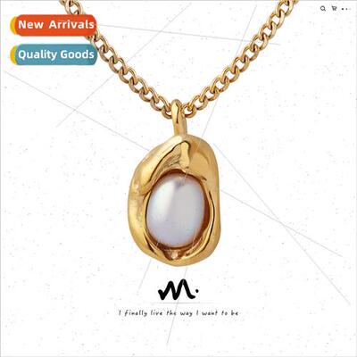 Europe Tanium Steel Gold Plated Fashion Cuban Chain che Natu
